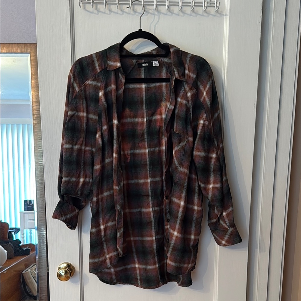 BDG Urban Outfitters Plaid Button-Up Shirt